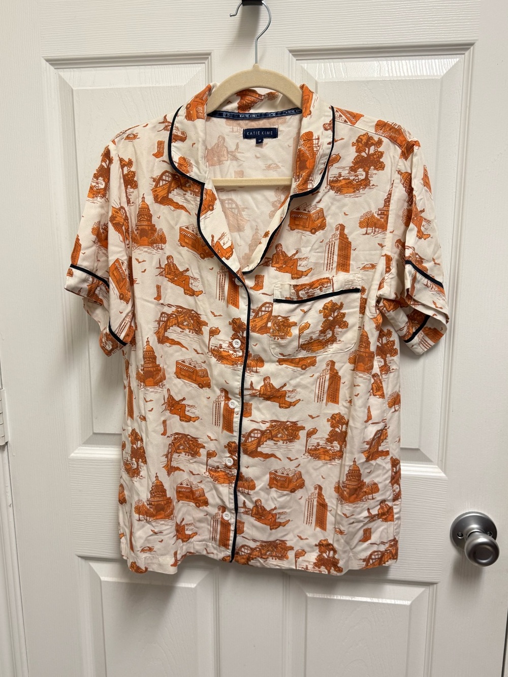 Katie Kime Austin, Texas Pajama Top